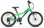Велосипед 20' рама алюминий STELS PILOT-250 Gent Неон-зелёный, 6 ск., 10' 2021 V020 LU095572